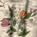 Colorful Flowers Tote Bag
