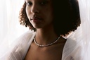 Hammered Bead Necklace