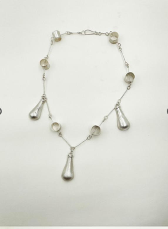 Three Vessel Drop Necklace