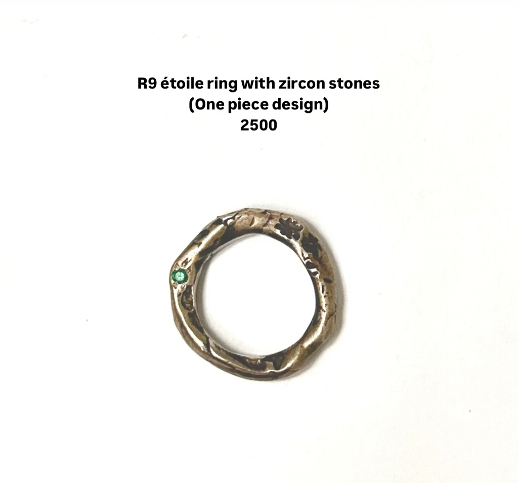 R9 Etoile Ring with Zircon Stones (One Piece Design)