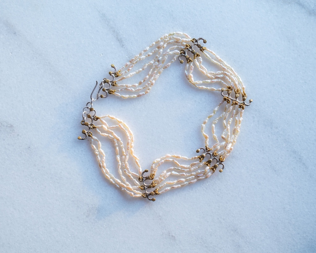 N2 Chocker With Fresh Pearls