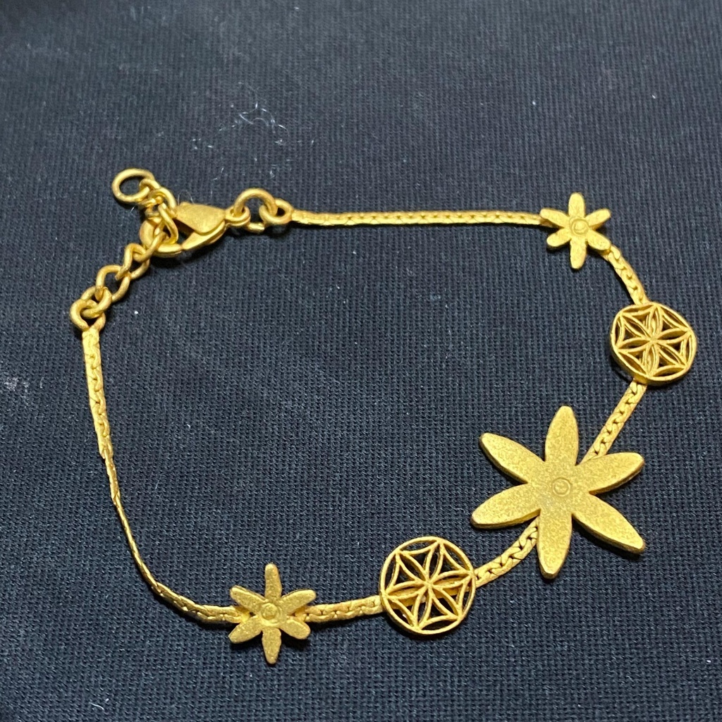 The Five Fragments Matte gold