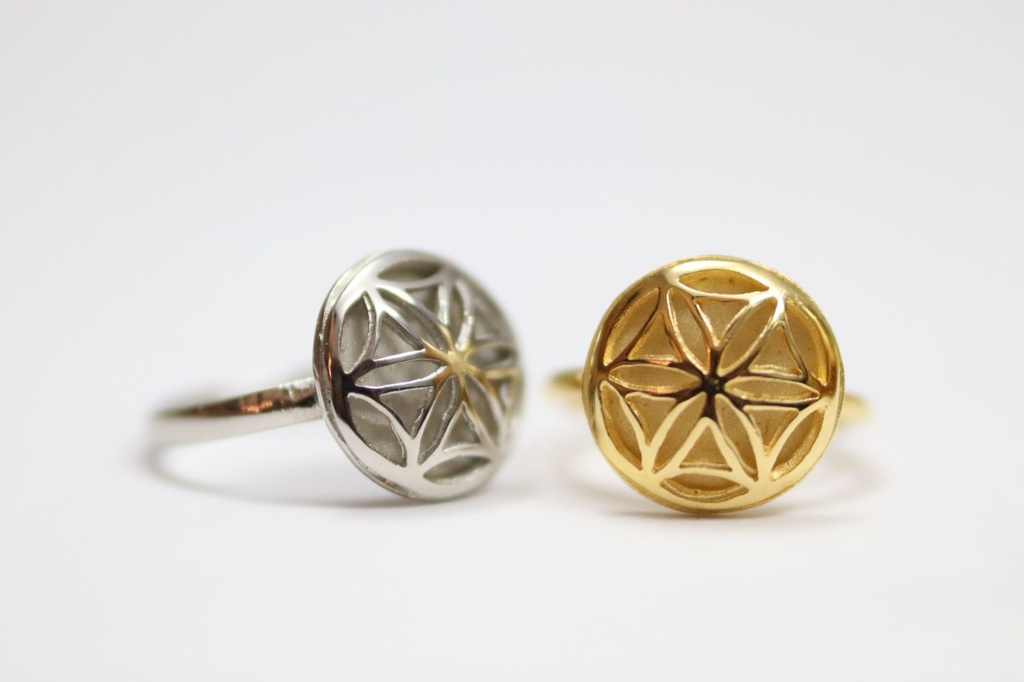 The Dome Seed of Life With Matte Layer Underneath