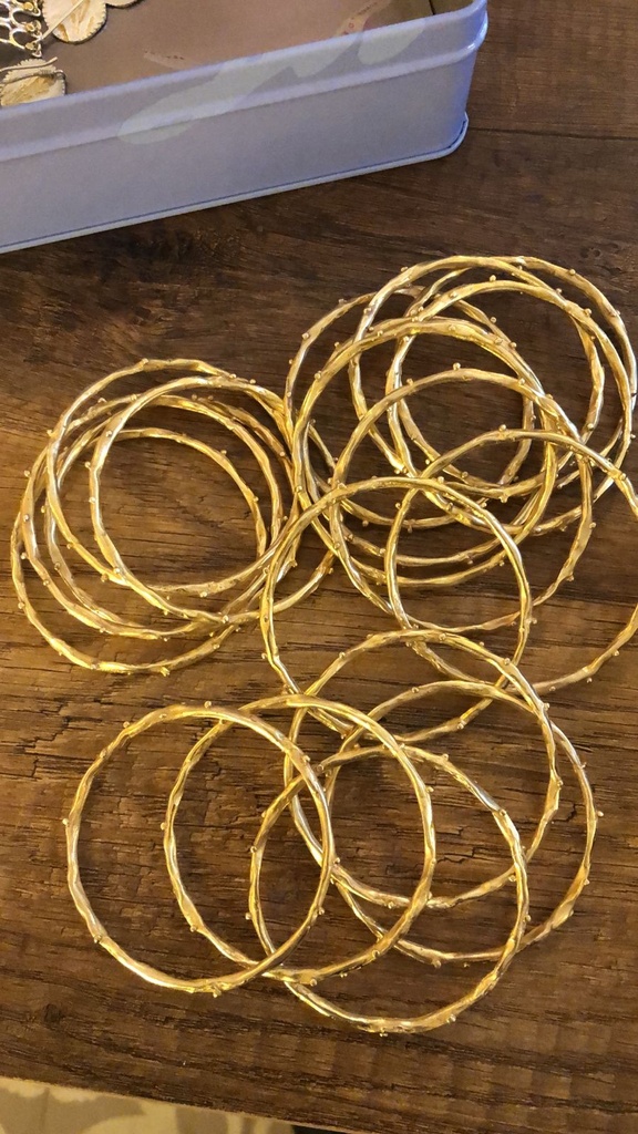 B2B Bracelet with Beads (Brass)