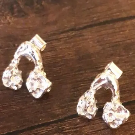 Split Organic Earrings