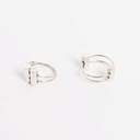  Double Tube Twist Ring