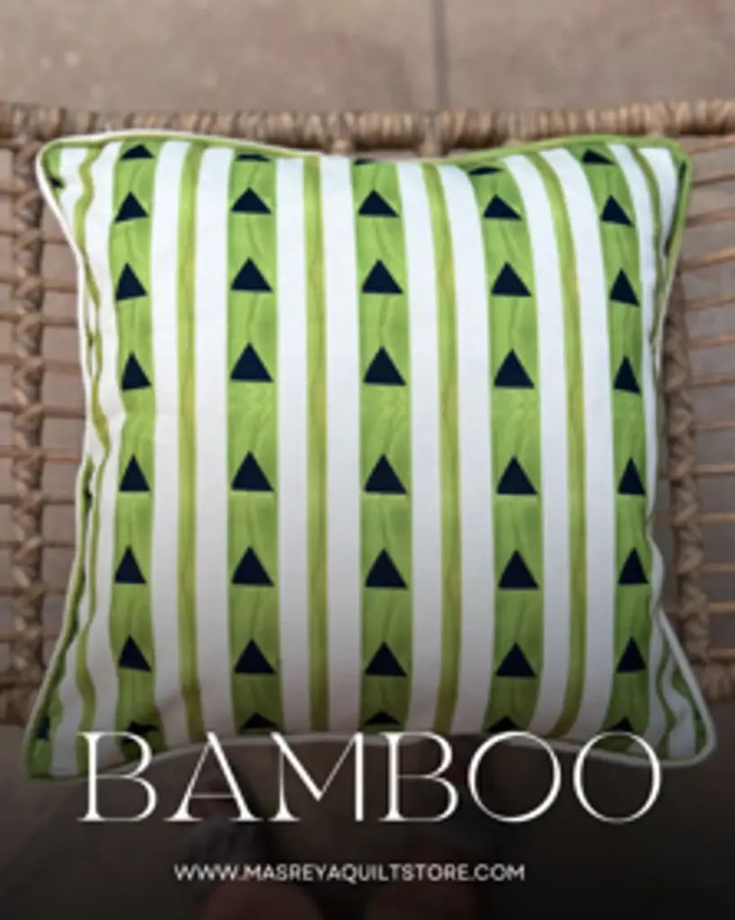 Cushions bambo striped   