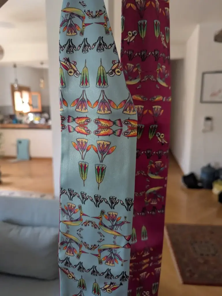 Birds of the nile (Belt)-(fushia-blue)-(10-150cm)