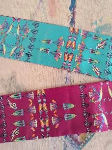 Birds of the nile (Belt)-(fushia-green)-(12-185cm)