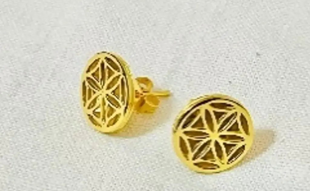 Stud Seed Cup Earring (Small)