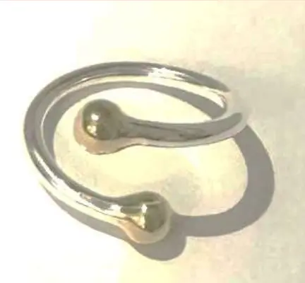(Shine Collection) Single Spiral Ring