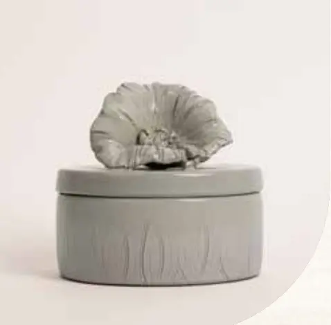 Jar with Flower Wide