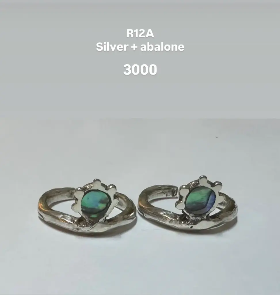 R12A Silver + Abalone