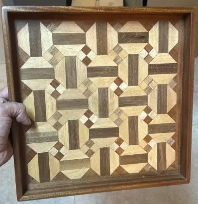 Qalawun Tray (Small) (Light Brown)