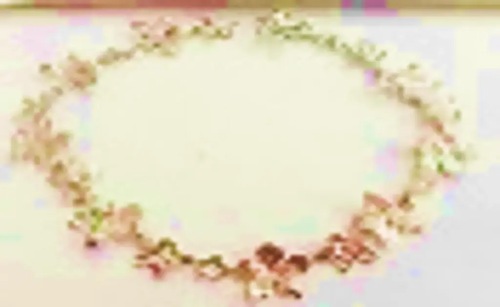 FFlowery Collection, Handmade Sterling Silver, Gold plated ,Engraved Jasmine Flowers  Necklace 