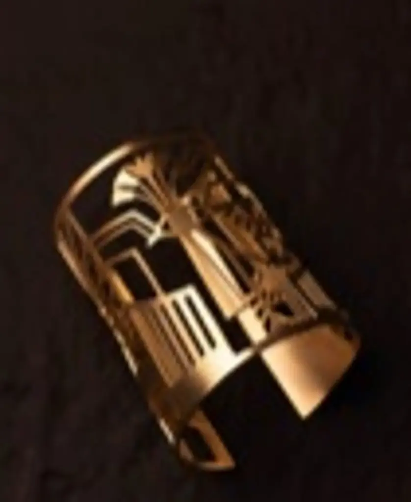Eye of Horus lotus bracelet
