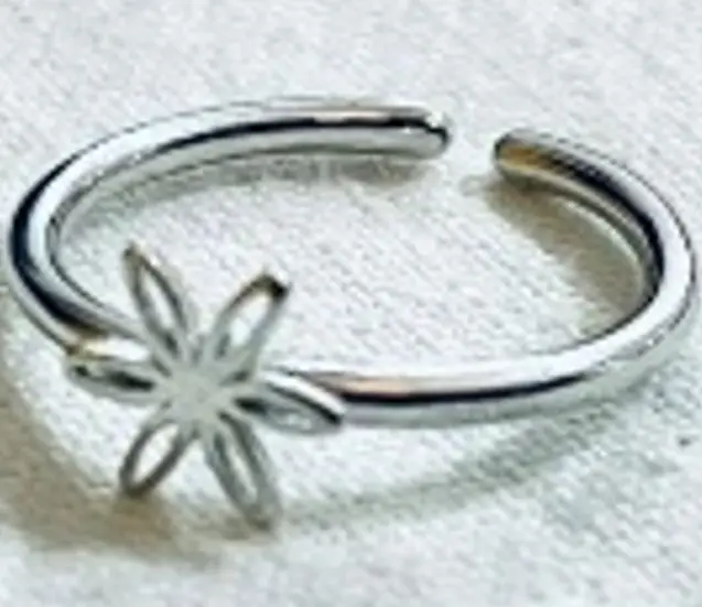 small empty seed of life silver without outside circle