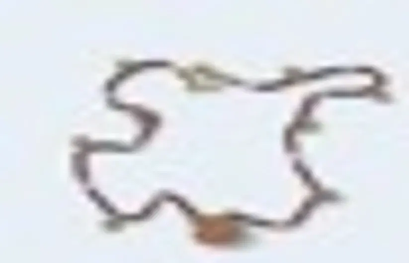 La Fleur Collection, Handmade, Sterling Silver, Gold Plated, Rose quatrz & Ruby Necklace