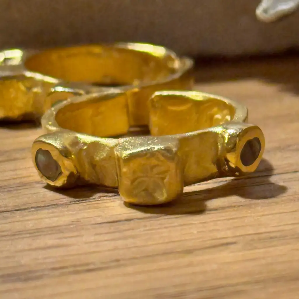 R10B Étoile vert Ring