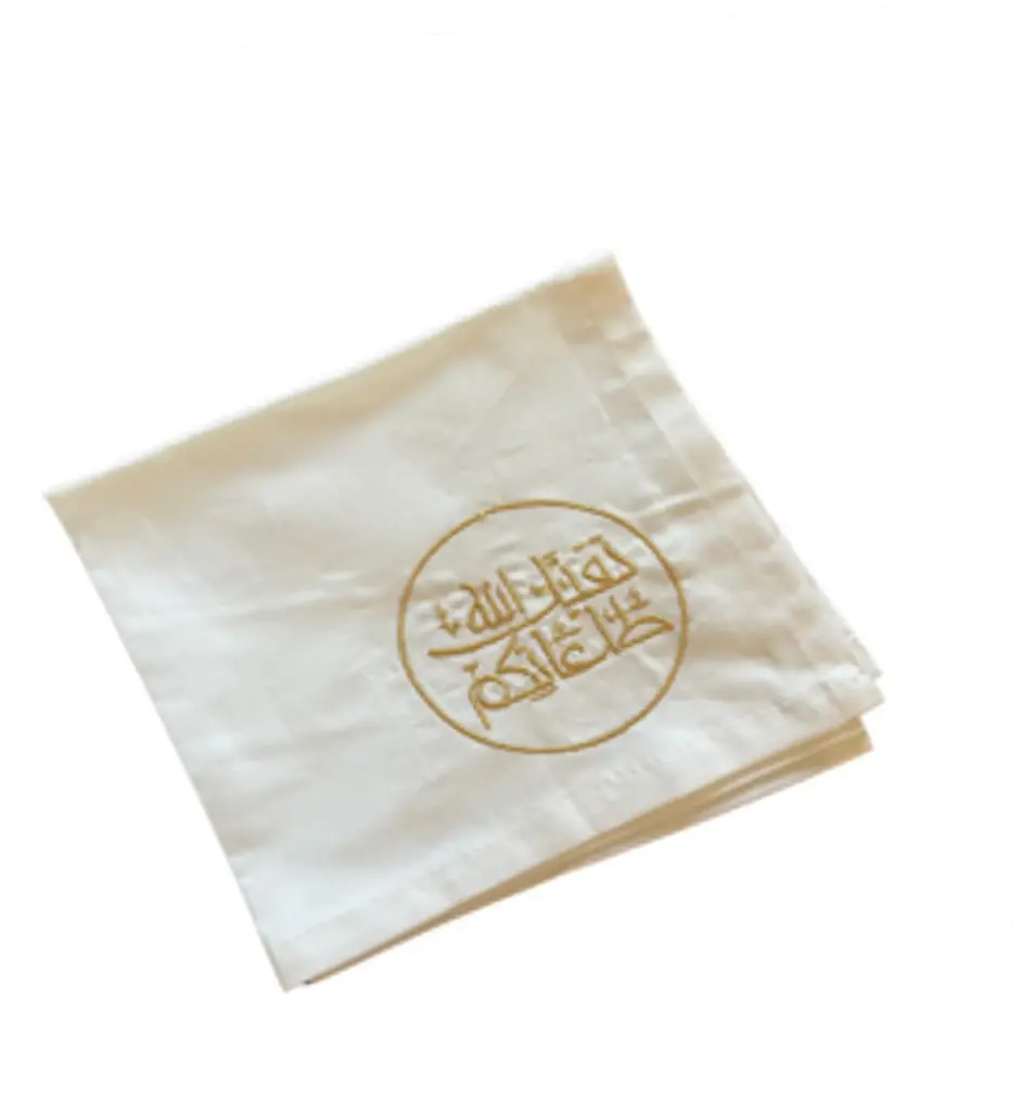 Napkins تقبل الله طاعتكم set of 6