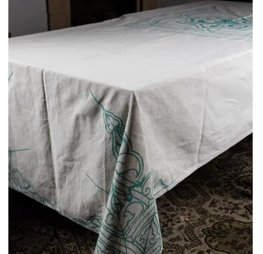 Mamluk Tablecloth Linen (Mint)