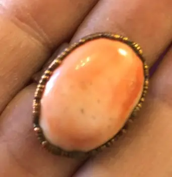 (GYR031) seashell ring