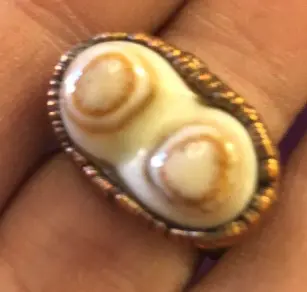 (GYR033) Solimani Agate Ring