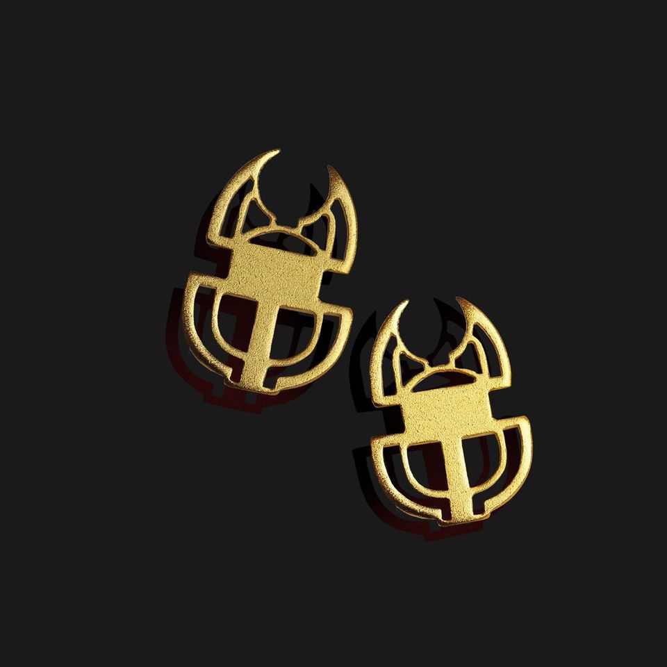 Scarab Earrings