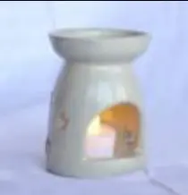 Herfa Moon & Stars oil Burner (White) (Ramadan)