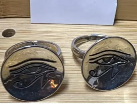 Rings A E Collection (Eye Horous Round)