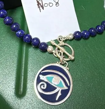 Necklace Cat-Horous (Lapis Cat-Horous Eyes)