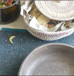 Placemats Plain with brass Ramadan