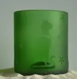 GEM Bastet Glasses 250ml Green 250ml 