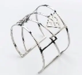 Shapes set free Bracelet 6 (Silver)