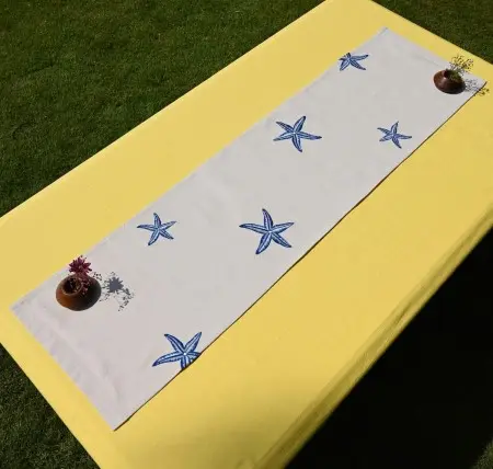 Starfish Table Runner 170×45 cm