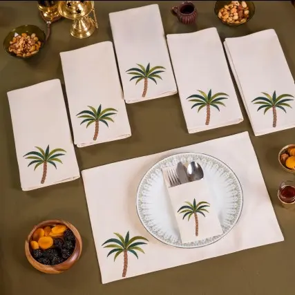 Tropical Palm Placemats – Set of 6
