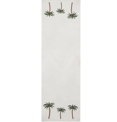 Tropical Palm Table Runner