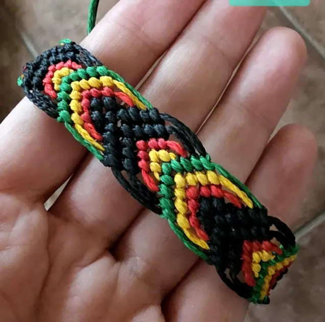 (MC058) Connected Domes Colorful waterproof bracelet