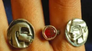 Nut &Geb double Ring (Silver)