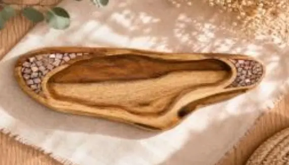 Mother of Pearl 2 side Platter 