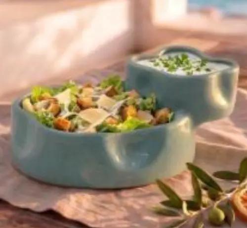Fries & Dip Bowl (Large/Turquoise) 