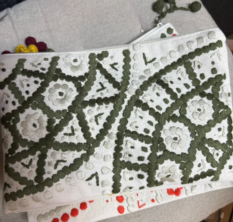 Natural Dakk Pouch Mandala (Large)