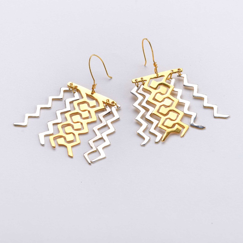 Mamluk Textiles earrings 02