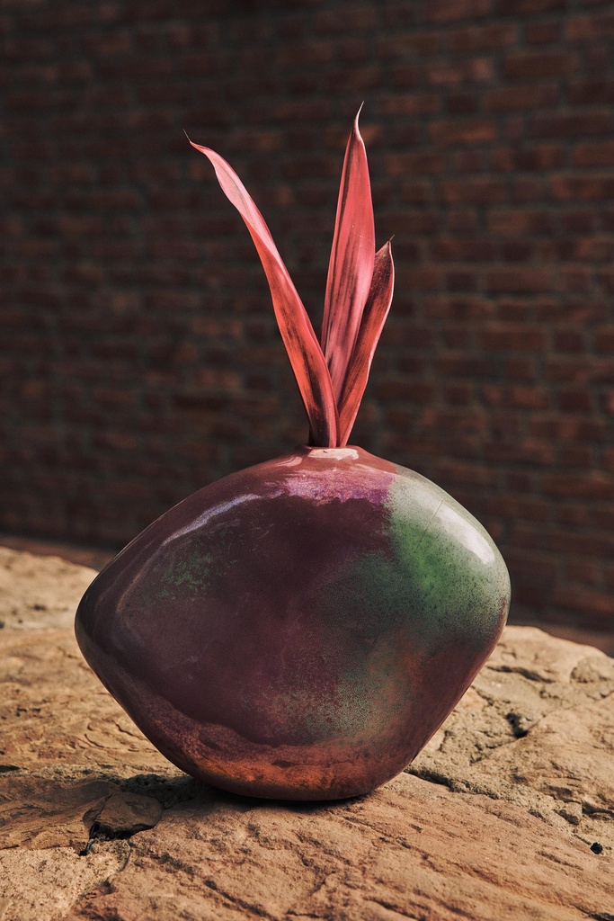 Multi Colored Vase