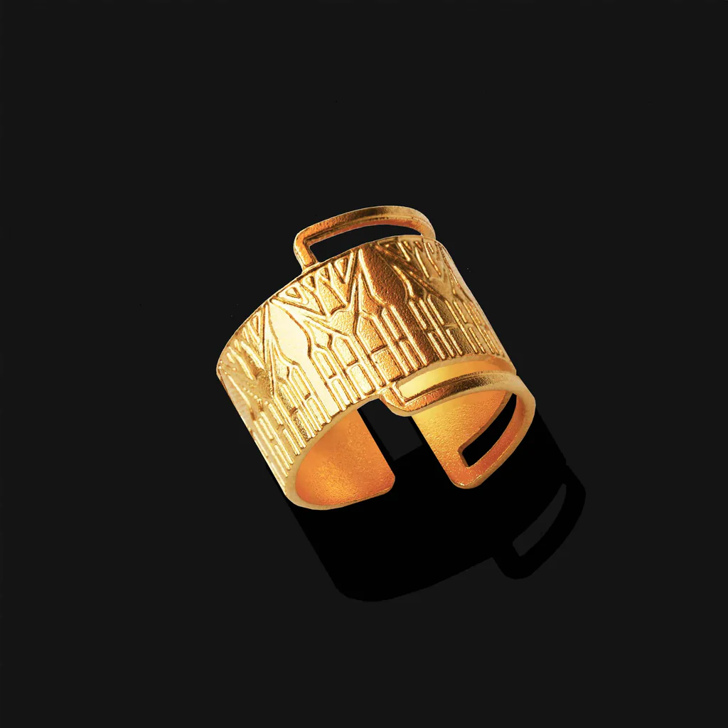 Lotus Mural Ring 