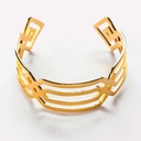 Knotted Moulding Double Bracelet