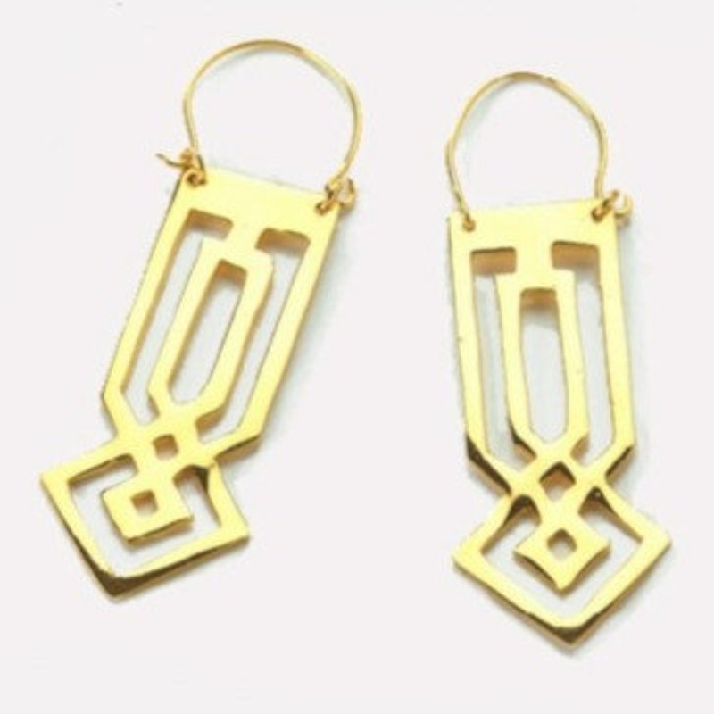 Knotted Moulding Earrings