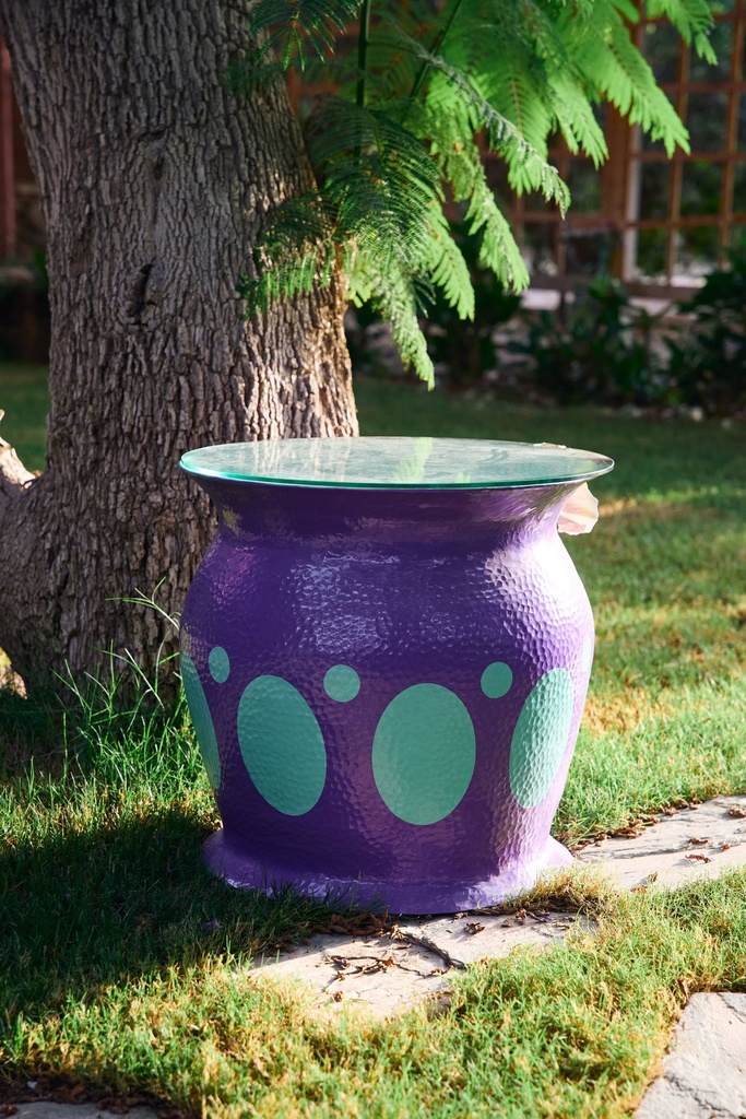 Drum table - ONE PIECE Purple X Turquoise