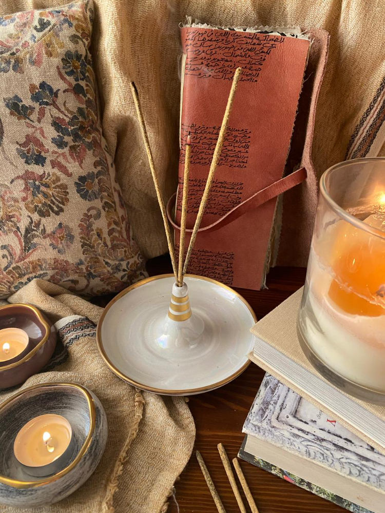 Incense Sticks Plate