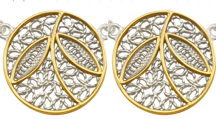 Filigree Leaves Earrings